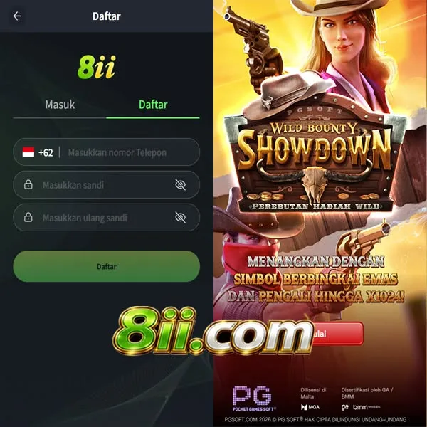 8II Login Resmi APK 2026
